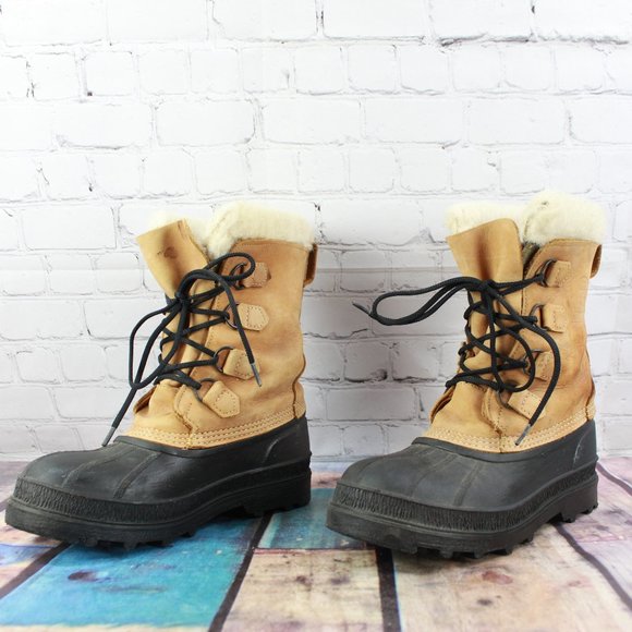 KAMIK Fleece Lined Winter Snow Boots Size 9 - Picture 2 of 9